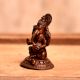 Handmade Copper Lord Ganesha Idol for Worship